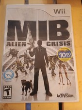 Activision MIB Alien Crisis Nintendo Wii NTSC-U/C T Shooter Wii Zapper