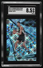 2023 Panini Revolution Rookies Cosmic 70/99 Victor Wembanyama #104 SGC 8.5 04qn