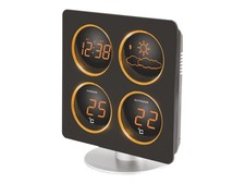 Technoline WS 6830 Schwarz Orange Innenthermometer WS 6830 AMBER