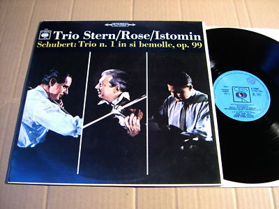 TRIO STERN / ROSE / ISTOMIN - SCHUBERT - NR. 1 - LP (3)
