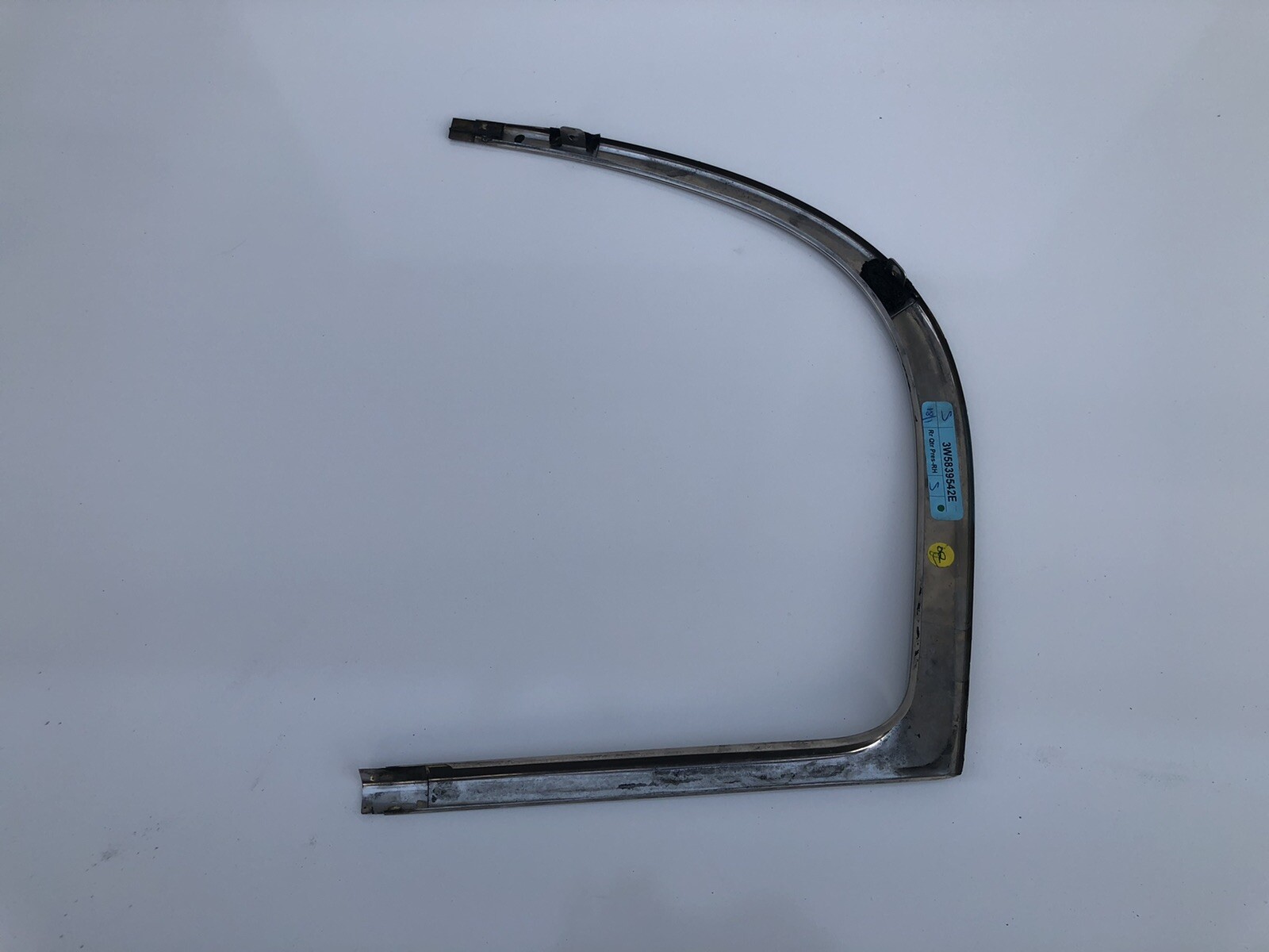 2006-2012 Bentley Flying Spur Rear Right Door Moulding Trim Chrome Round OEM