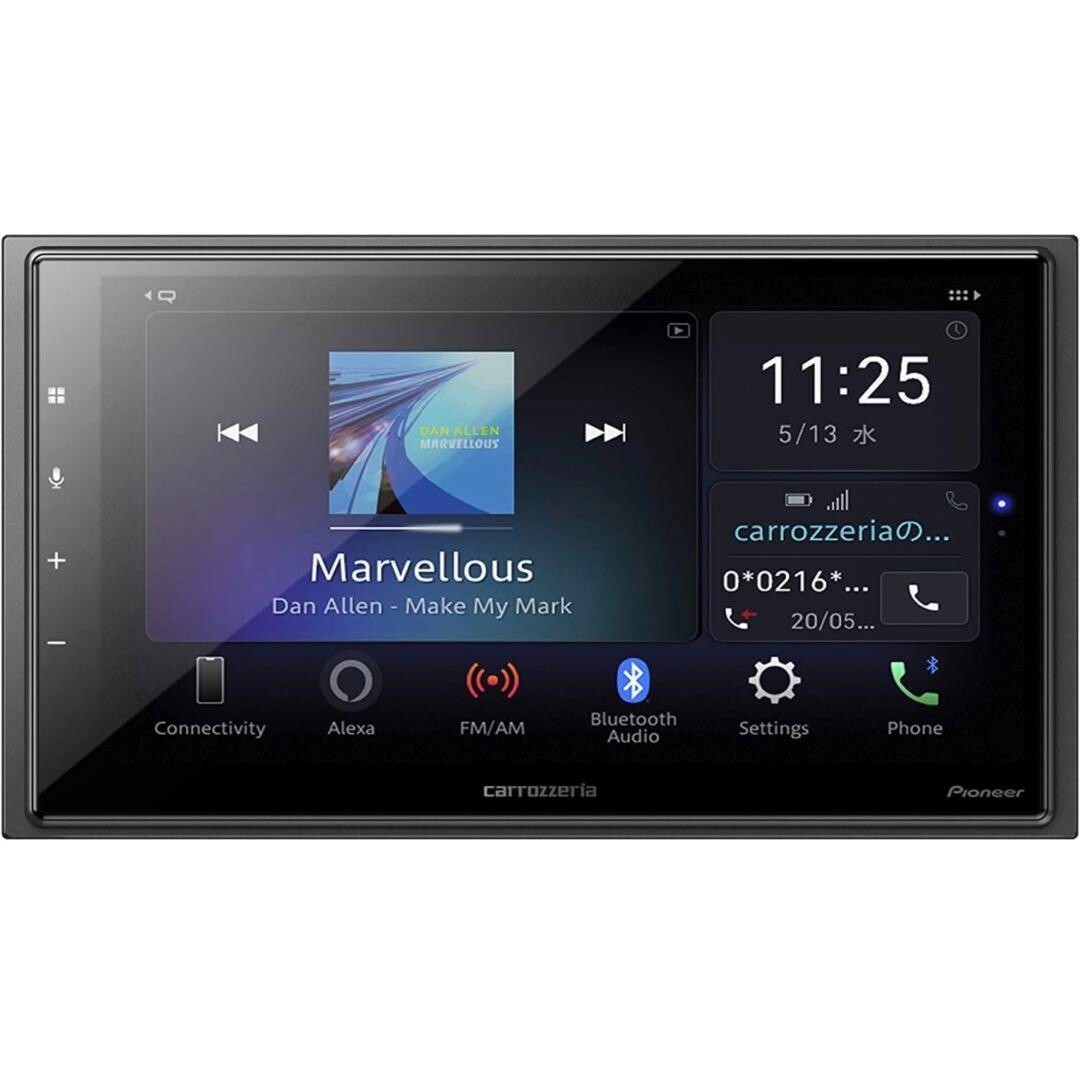 Carrozzeria Pioneer DMH-SZ700 Hi-Res Amazon Alexa Apple Car Carrozzeria Pioneer DMH-SZ700 Hi-Res Amazon Alexa Apple Car