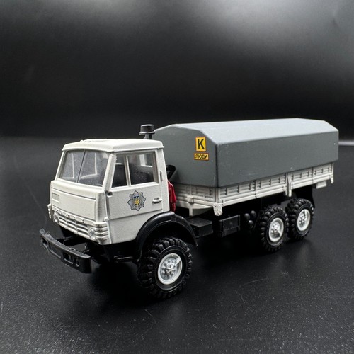 Kamaz 4310 National Police of Ukraine scale 1/87 (HO) - 第 1/6 張圖片