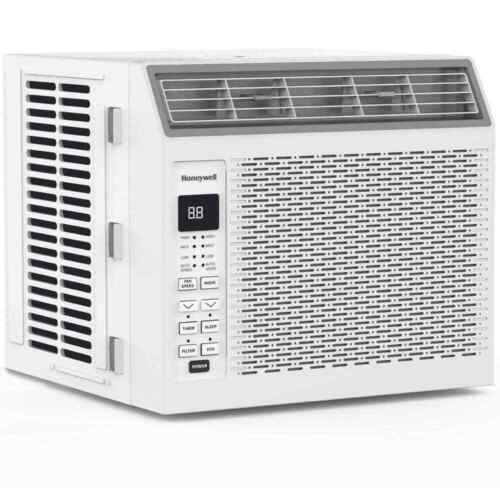 6,000 BTU Digital Window Air Conditioner, Remote, LED Display, 4-Modes, Eco, 115