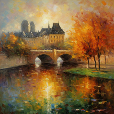 Abstrakter Impressionismus Ölgemälde Luxus Leinwand Wandbild Bild Druck Farbe