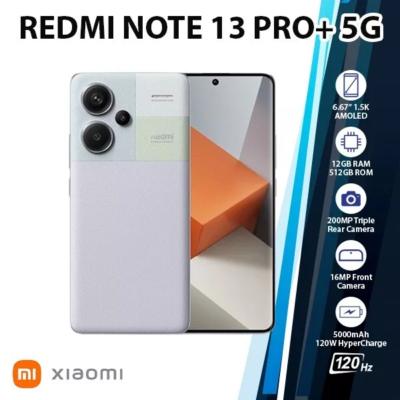 Xiaomi Redmi Note 13 Pro+ 5G 256/512GB 12/16GB Dual SIM 120W 