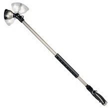 36”Long Watering Wand,Garden Hose Wand with 180°Swivel Head and 10Spray Patterns
