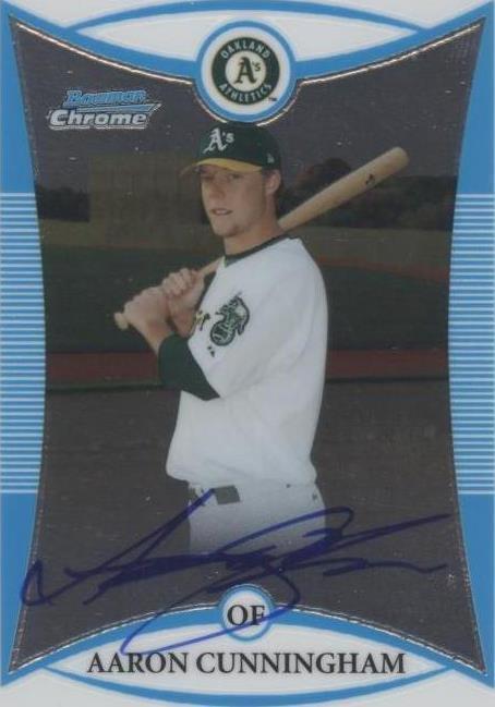2008 Bowman Chrome - Aaron Cunningham #BCP275 - 1 of 1