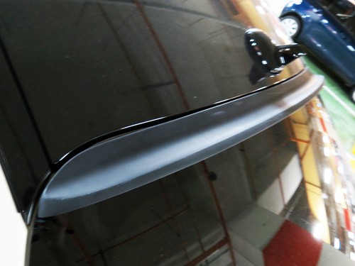 Unpainted BENZ W117 C117 K Type Rear Roof Spoiler Window Wing 4DR CLA - Picture 5 of 9