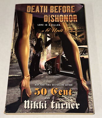 Death Before Dishonor 50 Cent Signed Autographed English Paperback Book AUTO