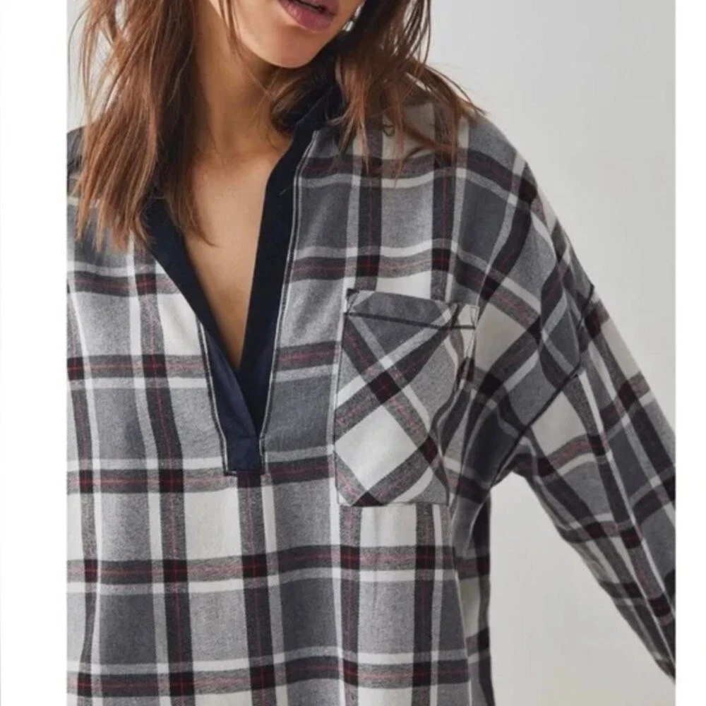 flannel sleep shirt