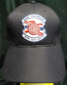 Rare ROYAL THAI POLICE BOMB DATA CENTER Strapback Hat Cap THAILAND