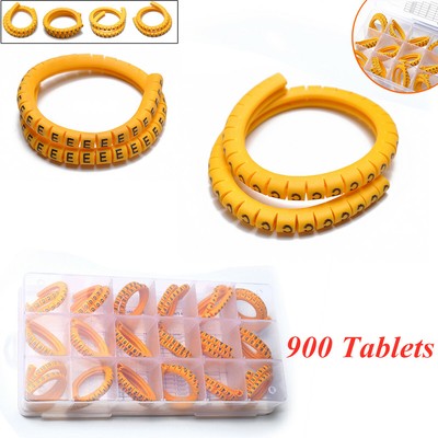 Wear-resistant 900 tablets 0-9PVC harness number tube set wire 1.5