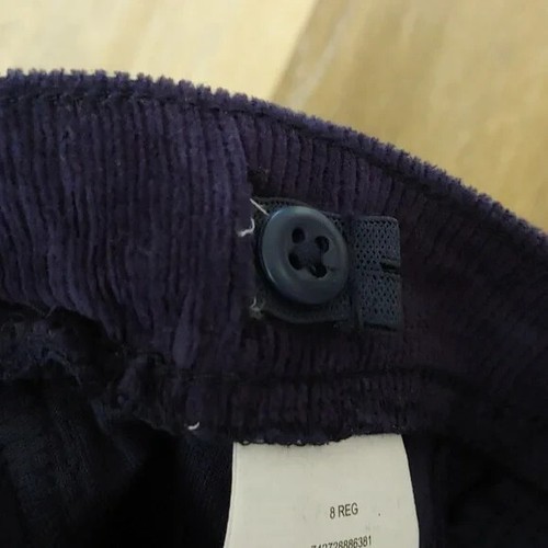 NWT Levi's Girls Corduroy Pull On Jegging Super Skinny Stretch Blue Size 8 Reg - Picture 7 of 11