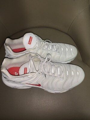 white and red supreme tns