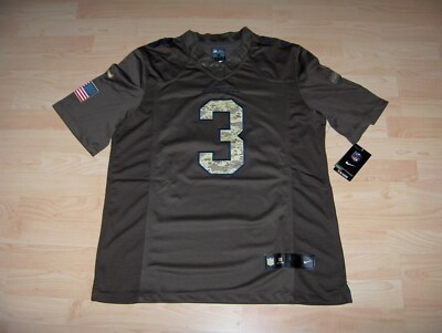 Nike Seattle Seahawks / Russell Wilson #3 Jersey / Salute to Service