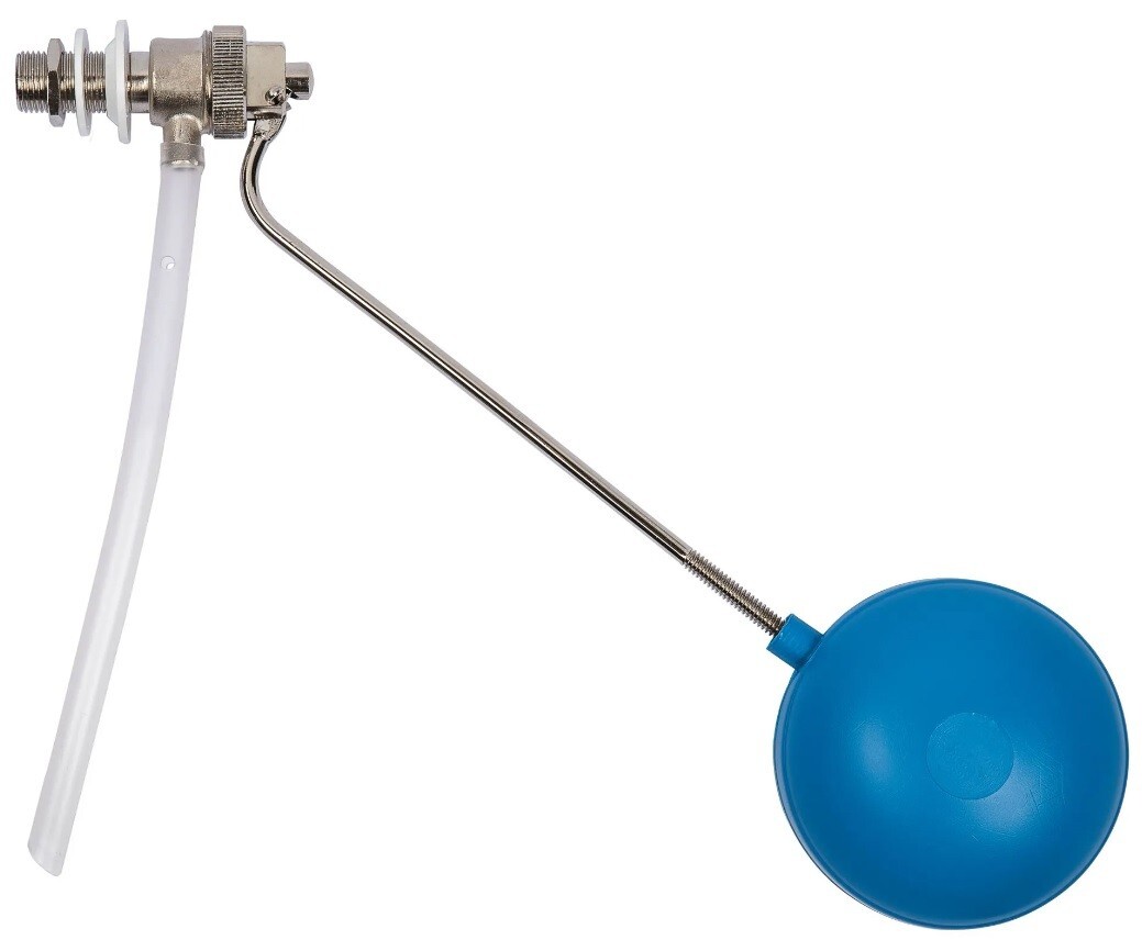 Rubinetto Galleggiante Universale Per Water - Attacco 3/8", Riempimento Rapido E Silenzioso, Ottone