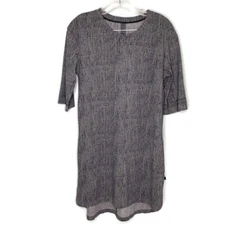 Lululemon Get It On Dress In Burlap Texture Black Dune Athletic Dress Size 6/8