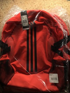 adidas neon orange backpack
