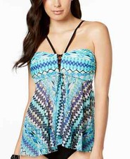 Profile by Gottex Buena Vista Flyaway Tankini Top, size US 6