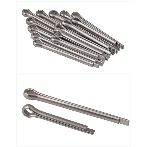 1/1,5/2/2,5/3/4mm Splinte Federstecker Sicherungssplinte Edelstahl A2 304 DIN 94 - Picture 8 of 10