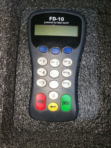 Merchant Credit card processing, Nurit 2085 Credit Card Narchine key pad incl. - Picture 3 of 7