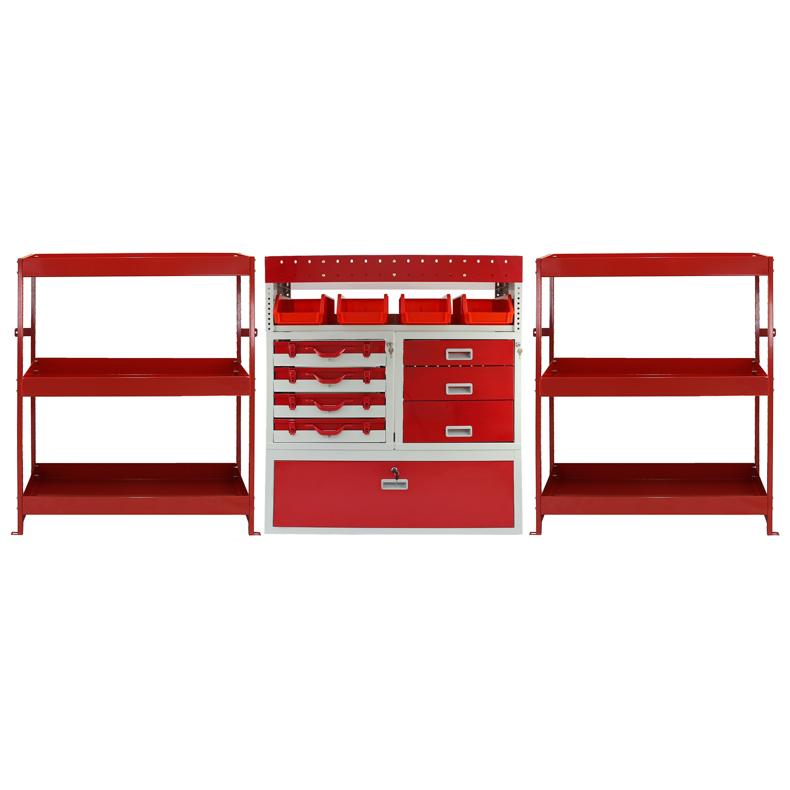 Van Racking Metal Storage System Tool Shelving Unit Steel Universal Racks