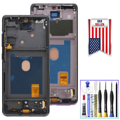 OLED LCD Display Touch Screen Digitizer WITH Frame For Samsung Galaxy S20 FE 5G