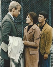 KATHARINE ROSS SIGNED AUTHENTIC 'THE GRADUATE' 8x10 MOVIE PHOTO w/COA ACTRESS