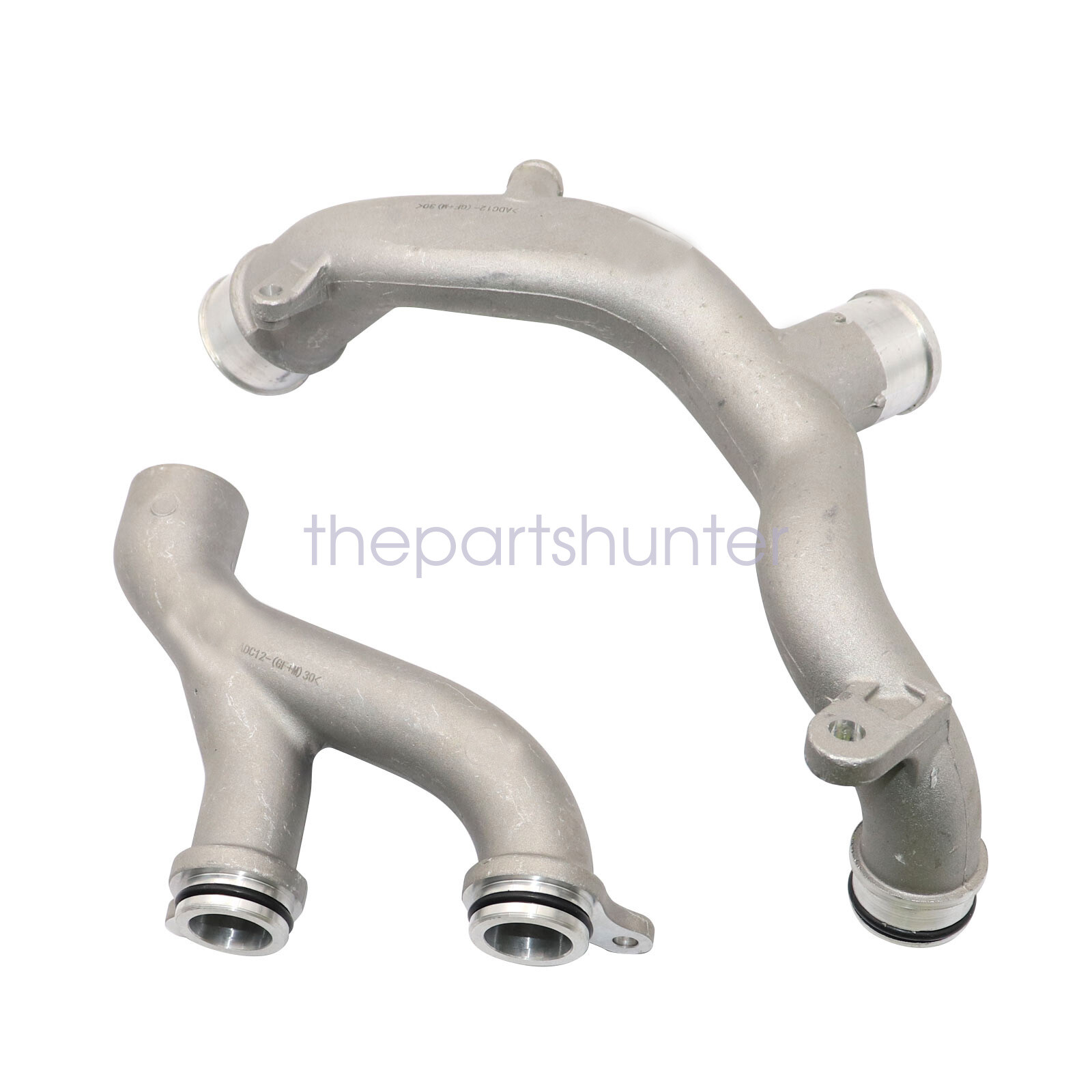 2Pcs Fits Land Rover Range Rover 13-19 Metal Coolant Water Outlet Pipes USA