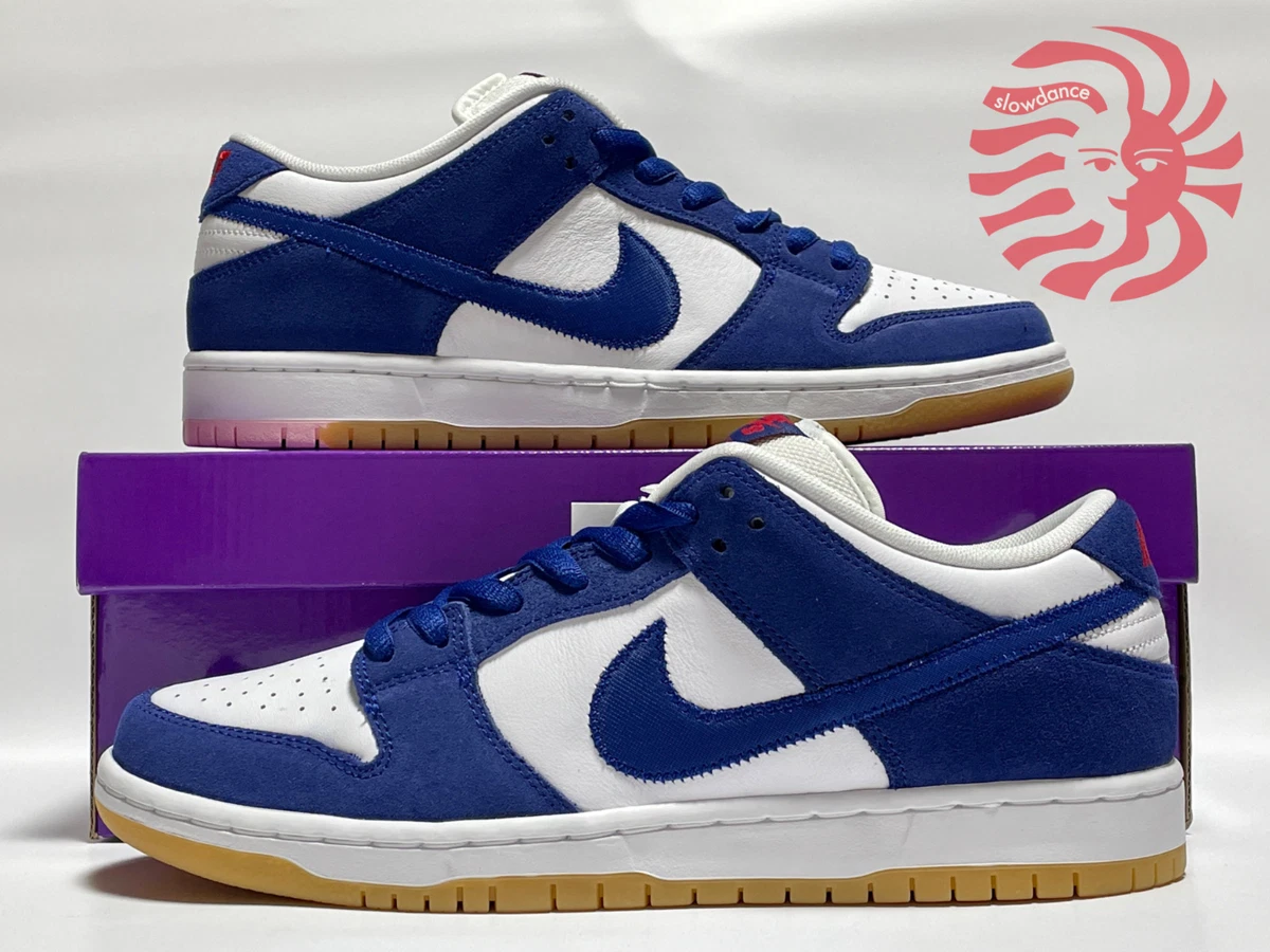 nike dunk low los angeles dodgers
