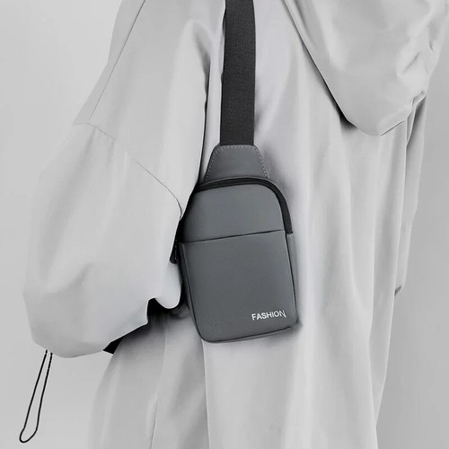 Bolso de hombre bolso de pecho Crossbody Sling Bag bolso de hombro de hombre bandolera - Imagen 17 de 30