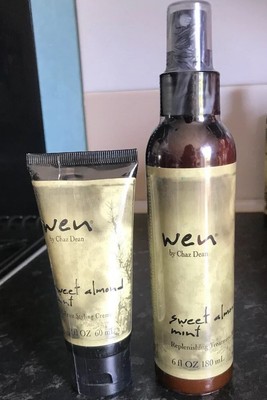 Usa Hair Wen Chaz Dean Sweet Almond Mint 180ml Anti Frizz Styling
