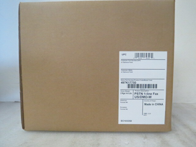 XEROX 497K17750 1 LINE FAX KIT + IFAX 95205843262| eBay