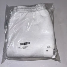 Soffe Boys Youth Classic Sweatpants White Size Medium NEW