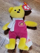 TY Bean Bag Plush Teenie Beanies Collection Birdie The Bear 2004 McDonald's 