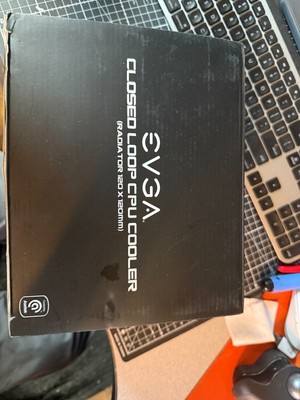   EVGA CLC 120mm Closed Loop CPU Liquid Cooler | Intel LGA Support | Open Box