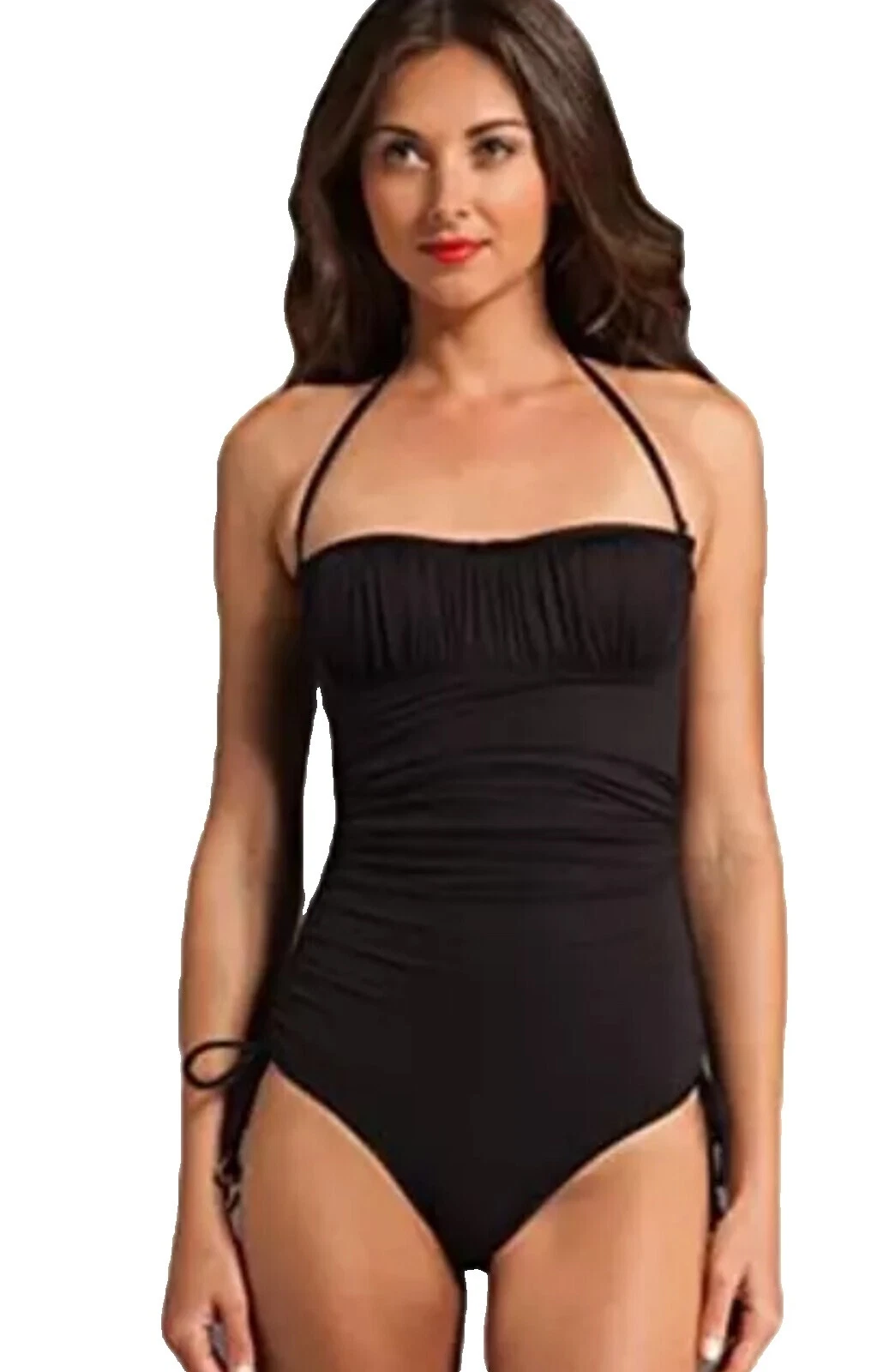 Uma Peça de Poliéster Juicy Couture moda praia para mulheres