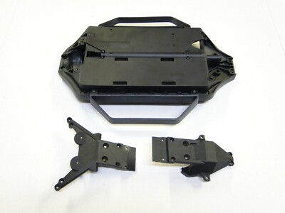NEW ASSOCIATED E Chassis + Skid Plates Handles Receiver Box PRO4