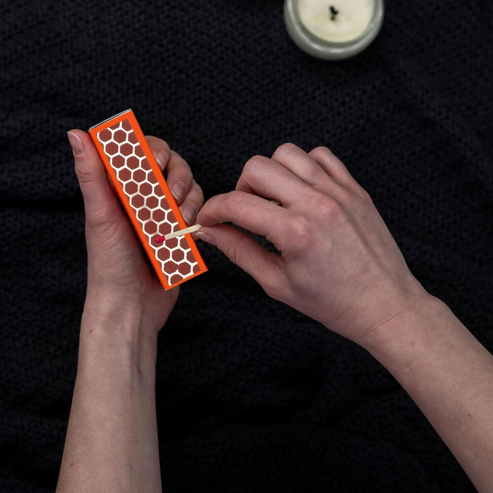 Match Strike Paper Match Striker Paper Sheets Self Adhesive 8.5 X 11 In Honeycomb 5 Sheets Honeycomb 5 Sheets - Foto 11