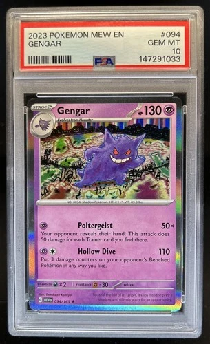 2023 Pokemon SV 151 Gengar #094/165 PSA 10 GEM MINT