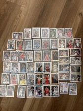 Topps Chrome X Fractor Lot of 54. Blue Exchange. Random Numbered Card Included