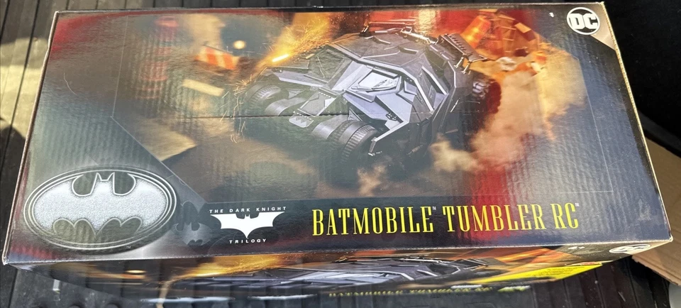 DC Batman BATMOBILE Tumbler RC Remote Control Car by Spinmaster (New, Sealed) - Image 2 of 4