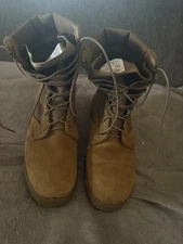 GI Genuine Issue Hot Weather US Army Combat Boots Coyote Vibram 7.5 regular 