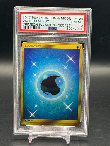Water Energy graded PSA 10 for sale on eBay
