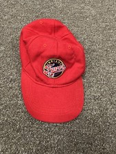 Indiana Fever WNBA Unisex Hat Red And White Lucas Oil Embroidered Strap SKU:D