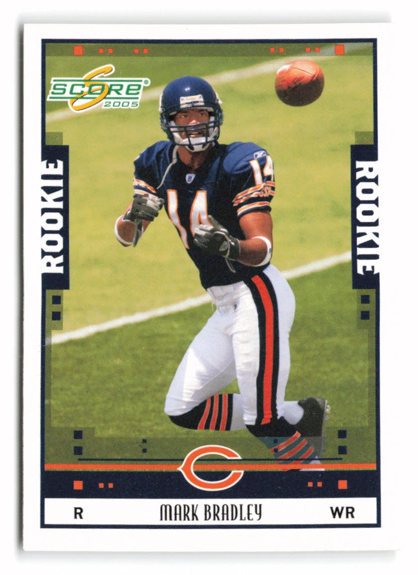 2005 Score #360 Mark Bradley Rookie Chicago Bears RC