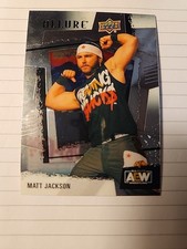 2022 Upper Deck Allure AEW - Matt Jackson #60 Black Rainbow