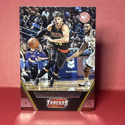 KYLE KOVER   Panini Threads 2015-16 #140   Atlanta Hawks Card