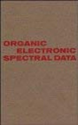 Organic Electronic Spectral Data 1983 Hardcover